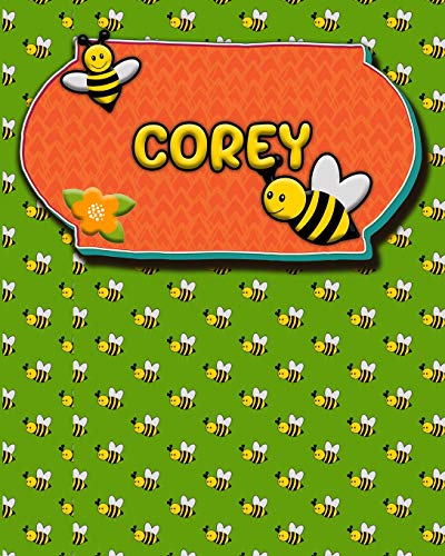 Handwriting Practice 120 Page Honey Bee Book Corey: Primary Grades Handwriting Book K-2