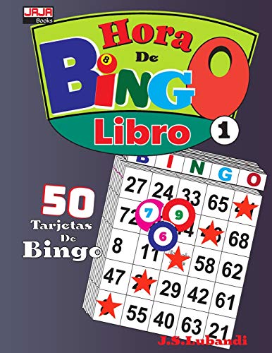 Hora De Bingo: Libro 1 (50 Tarjetas De Bingo) (Spanish Edition)