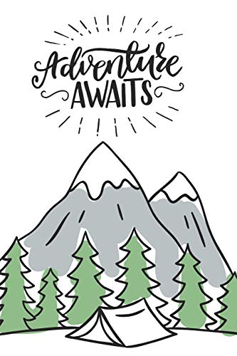 Adventure Awaits: Mountain And Tents Theme