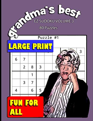 Grandma's Best Ez Sudoku: Volume 3