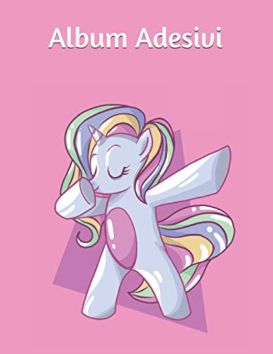 Album Adesivi: Ballerina Danzatrice Unicorno | A4+ Bianco | 35 Pagine Carta Silicone-Free Paper | Idea Regalo (Italian Edition)