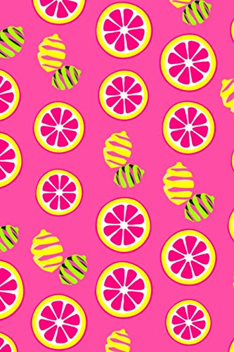 Pink Lemonade: A 6X9 Lemon Lime Notebook With 120 College Ruled Pages