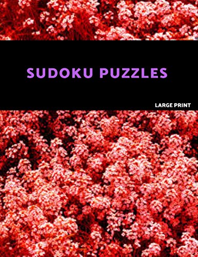 Sudoku Puzzles Large Print: Easy, Medium And Hard Sudoku Puzzle Book. One Puzzle Per Page With Room To Work. - 9781072142324