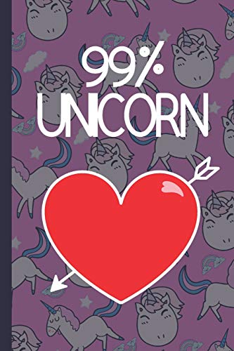 99% Unicorn: Cute Unicorn Notebpok