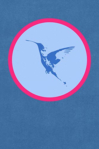 Hummingbird In Flight: Lined Notebook Journal