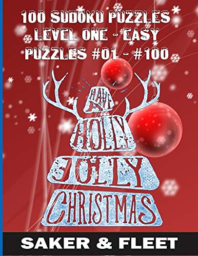 100 Sudoku Puzzles: Large Print - Easy - Great Stocking Filer - Fun Filled To Pass Those Chilly Times Away
