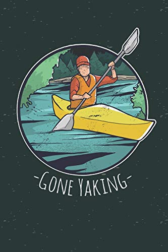 Gone Yaking: Graph Paper Notebook, 6X9 Inch, 120 Pages