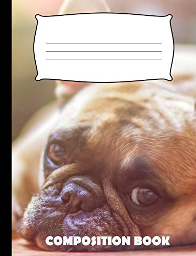 Composition Book: Dog Composition Notebook Wide Ruled