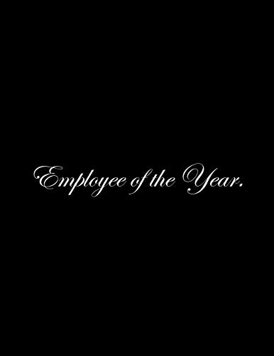Employee Of The Year: Line Notebook Handwriting Practice Paper Workbook