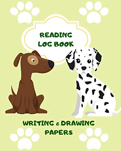 Reading Log Book Writing & Drawing Papers: Read Record Activity For Kids (Volume 3)
