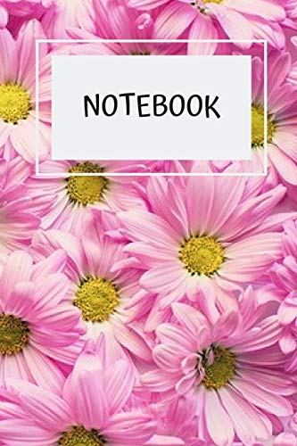 Notebook: Floral Notebook Motivational For Women Pink Flawers Daisy Positive Cover