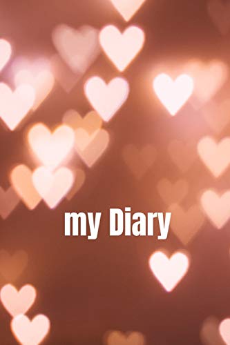 My Diary: A Diary / Notebook With Romantic Cover - Wide Ruled Line Paper