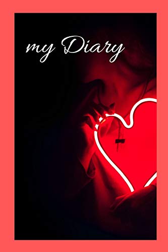 My Diary: A Diary / Notebook With Romantic Cover - Wide Ruled Line Paper - 9781073032464
