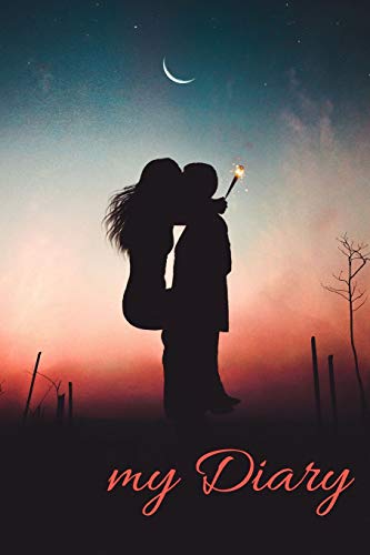 My Diary: A Diary / Notebook With Romantic Cover - Wide Ruled Line Paper - 9781073035496