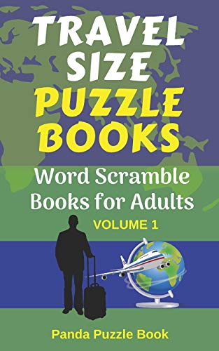 Travel Size Puzzle Books: Word Scramble Books For Adults (Volume)