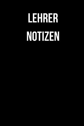 Lehrer Notizen: A5 (German Edition)