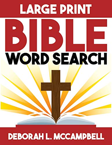 Bible Word Search: Bible Word Search For Adults And Children In Large Print