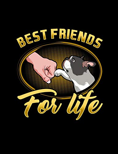 Best Friends For Life: Funny Quotes And Pun Themed College Ruled Composition Notebook