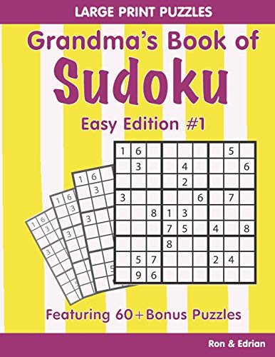 Grandma's Book Of Sudoku; Easy Edition #1