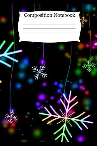Composition Notebook: Christmas Theme Cover For School Kids That Love Taking Notes And Creative Story Telling