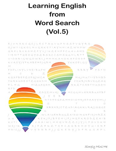 Learning English From Word Search (Vol.5) (Spelling Words)