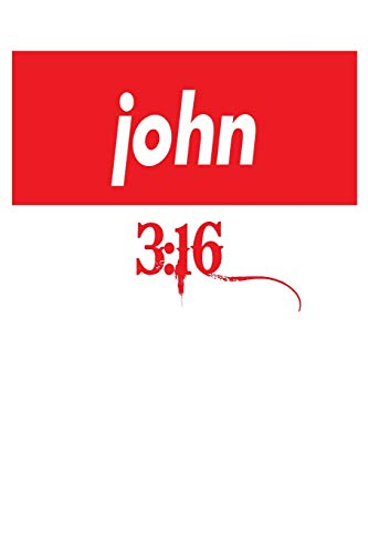 John 3:16: 6X9 College Ruled Line Paper 150 Pages
