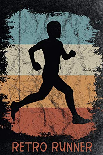 Retro Runner: Funky 365 Days Runners Log Book To Track Your Day-By-Day Training Progresses