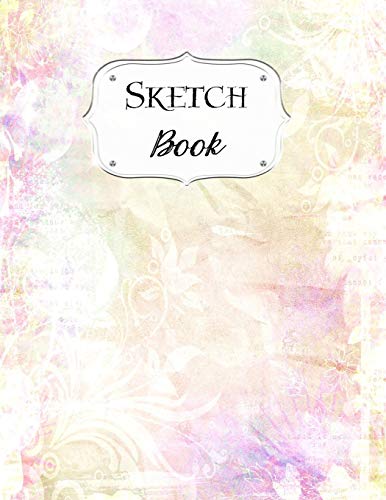 Sketch Book: Watercolor | Sketchbook | Scetchpad For Drawing Or Doodling | Notebook Pad For Creative Artists | #7 Pink Purple Yellow