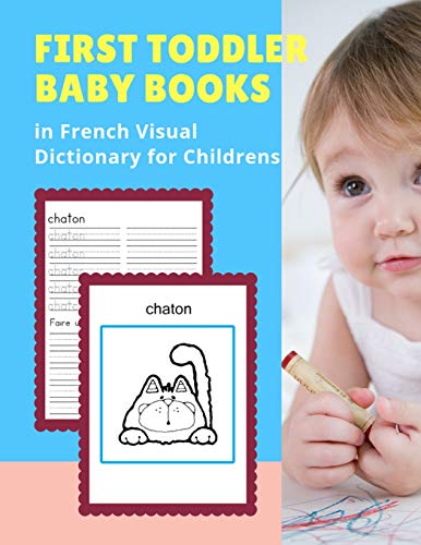 First Toddler Baby Books In French Visual Dictionary For Childrens: My 100 Basic Animal Bible Vocabulary Builder Learning Word Cards Fran?ais Language ... Cute Picture Paperback For Kids Age 3 5.