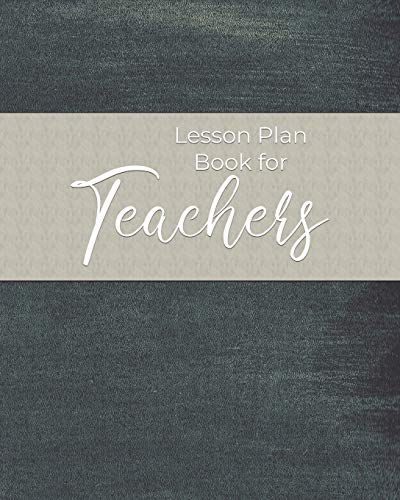Lesson Plan Book For Teachers