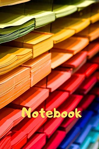 Notebook: Notebook / Diary With Colored Cover - Wide Ruled Line Paper - 9781073356331