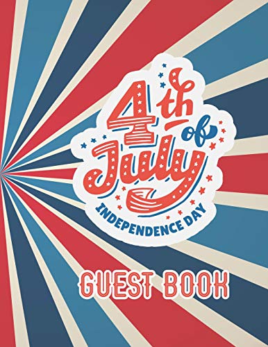 4Th Of July Independence Day Guest Book