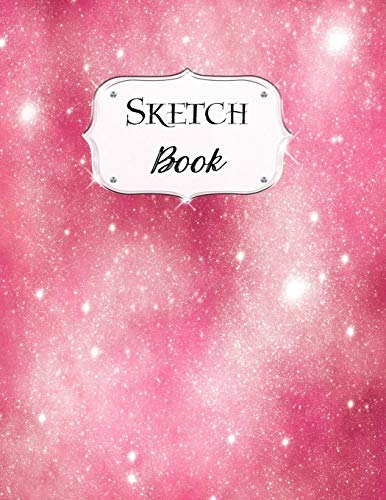 Sketch Book: Galaxy | Sketchbook | Scetchpad For Drawing Or Doodling | Notebook Pad For Creative Artists | #10 Pink