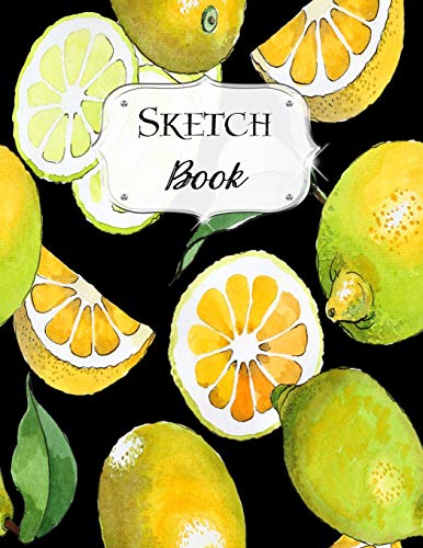 Sketch Book: Lemon | Sketchbook | Scetchpad For Drawing Or Doodling | Notebook Pad For Creative Artists | #4