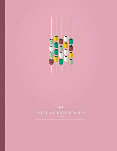 Beading Graph Paper Brick: Seed Bead Graph Paper To Create Your Own Brick Stitch Beadwork Designs