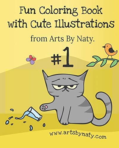 Fun Coloring Book With Cute Illustrations.