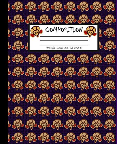 Composition: 100 Pages College Ruled 7.5 X 9.25 In - 9781073582303