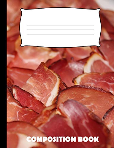 Composition Book: Ham Composition Notebook Wide Ruled