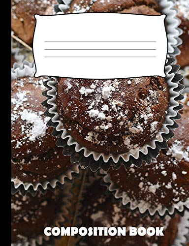 Composition Book: Muffins Composition Notebook Wide Ruled