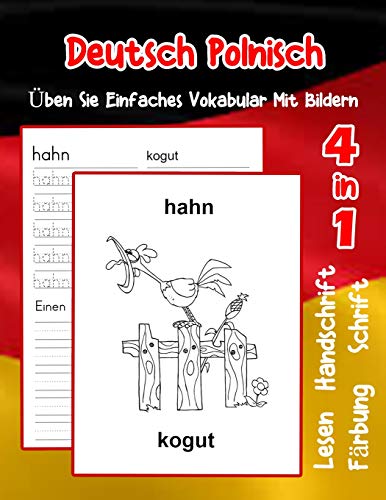 Deutsch Polnisch ?Ben Sie Einfaches Vokabular Mit Bildern: Verbessern Deutsch Polnisch Basis Tiervokabular A1 A2 B1 B2 C1 C2 Buch F?r Kinder ... Vokabular F?r Anf?nger) (German Edition)