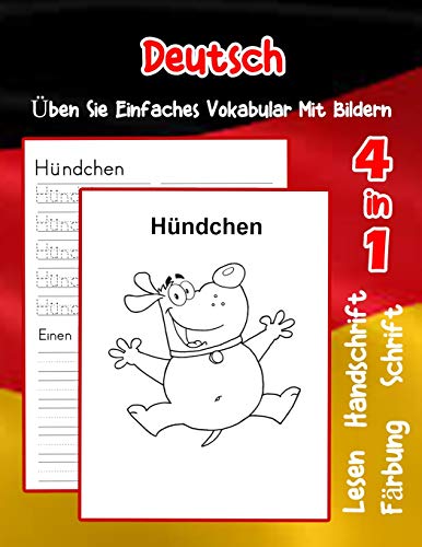 Deutsch ?Ben Sie Einfaches Vokabular Mit Bildern: Verbessern Deutsch Basis Tiervokabular A1 A2 B1 B2 C1 C2 Buch F?r Kinder (Erweitern Des Deutschen Vokabular F?r Anf?nger) (German Edition)