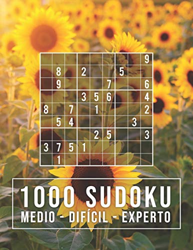 1000 Sudoku: Medio - Dif?cil - Experto: Para Adictos A Los N·Meros | 9X9 Clßsico Puzzle | Rompecabeza De L?Gica (Spanish Edition)