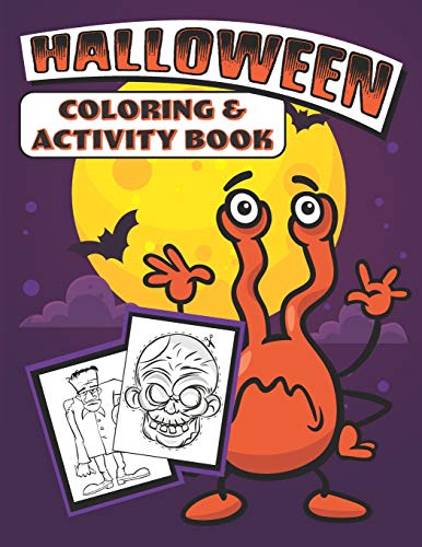 Halloween Coloring & Activity Book - 9781074029531