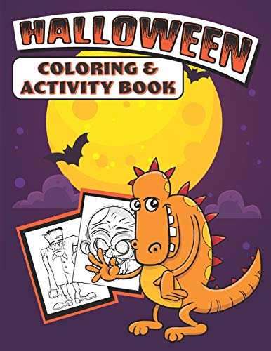 Halloween Coloring & Activity Book - 9781074029647