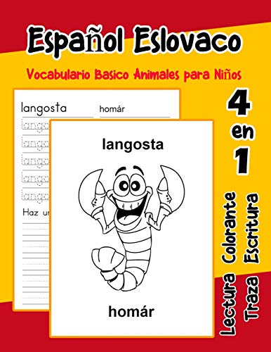 EspanOl Eslovaco Vocabulario Basico Animales Para NinOs: Vocabulario En Espanol Eslovaco De Preescolar K?nder Primer Segundo Tercero Grado ... Para NinOs En EspanOl) (Spanish Edition)