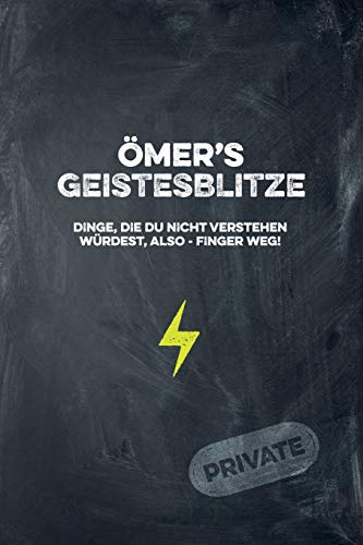 ?Mer's Geistesblitze - Dinge, Die Du Nicht Verstehen W?rdest, Also - Finger Weg! Private: Cooles Notizbuch Ca. A5 F?r Alle M?nner 108 Seiten Mit Punkteraster (German Edition)