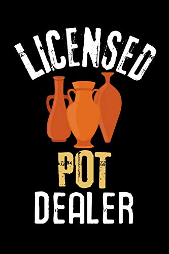 Licensed Pot Dealer: Pottery Project Book | 80 Project Sheets To Record Your Ceramic Work | Gift Fur Potters - 9781074596491