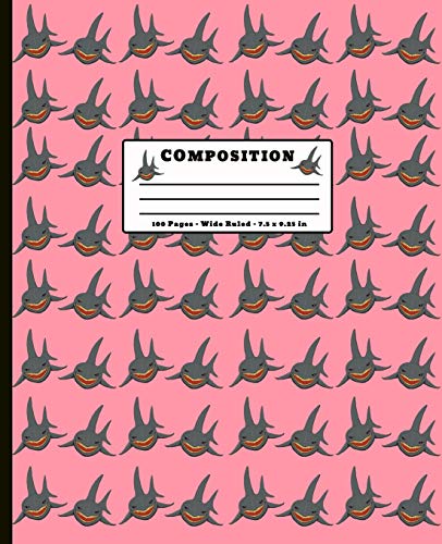 Composition: 100 Pages Wide Ruled 7.5 X 9.25 Inch - 9781074839666