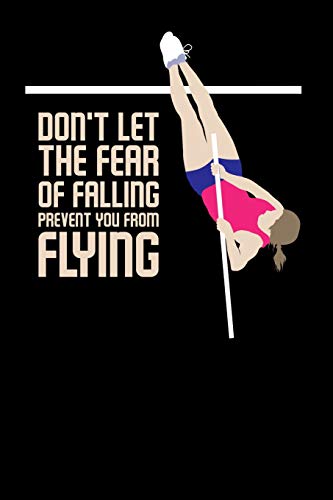 Don't Let The Fear Of Falling Prevent You From: 120 Pages I 6X9 I Karo I Funny Alcohol, Drinking & Table Tennis Gift
