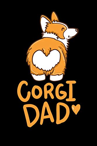 Corgi Dad: 120 Pages I 6X9 I Karo I Funny Pickleball Gifts For Sport Enthusiasts